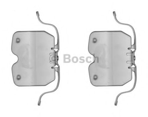 BOSCH 1 987 474 725 Комплектующие, колодки дискового тормоза<br >передний мост 