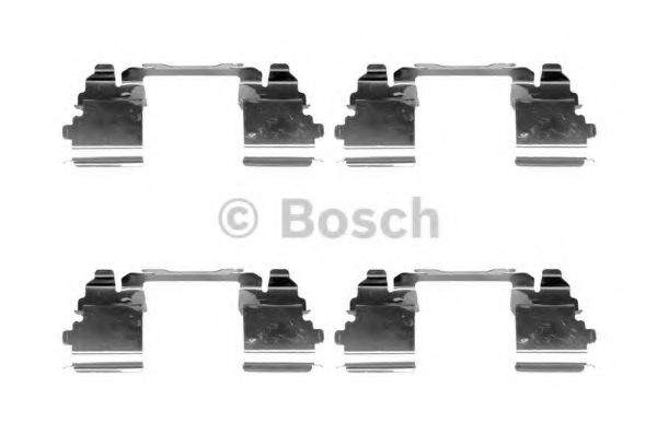 BOSCH 1 987 474 732 Комплектующие, колодки дискового тормоза<br >передний мост 