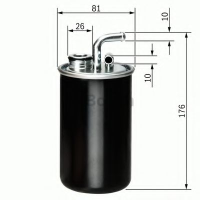 BOSCH F 026 402 827 Топливный фильтр EC. . . для DODGE CALIBER (Додж Калибер) BOSCH F 026 402 827 Топливный фильтр EC. . . для DODGE CALIBER (Додж Калибер)