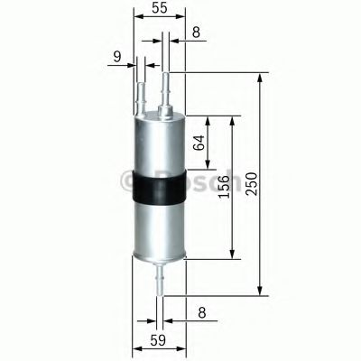 BOSCH F 026 403 754 Топливный фильтр для ROLLS-ROYCE WRAITH (Ролс-ройс Враитх) BOSCH F 026 403 754 Топливный фильтр для ROLLS-ROYCE WRAITH (Ролс-ройс Враитх)