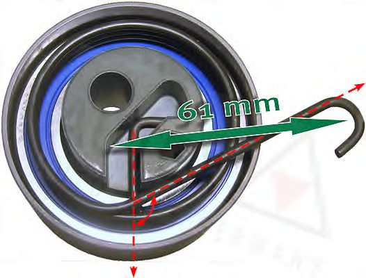 AUTEX 641877 Натяжной ролик, ремень ГРМ для OPEL MERIVA B (Опель Мерива б) AUTEX 641877 Натяжной ролик, ремень ГРМ для OPEL MERIVA B (Опель Мерива б)
