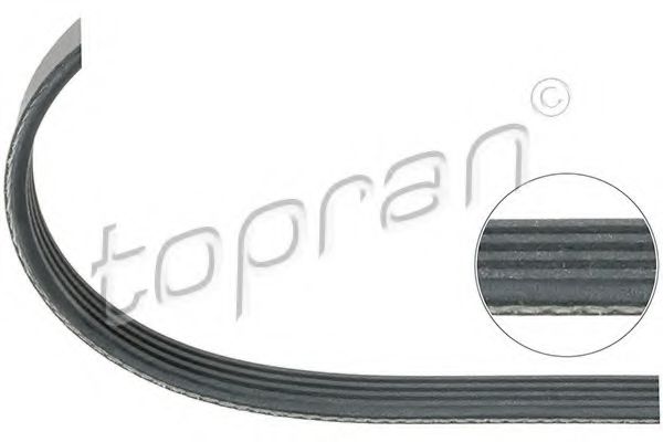 TOPRAN 408 862 Поликлиновой ремень для SMART (Смарт) TOPRAN 408 862 Поликлиновой ремень для SMART (Смарт)