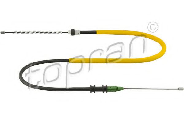 TOPRAN 700 934 Трос, стояночная тормозная система для RENAULT KANGOO (Рено Кангу) TOPRAN 700 934 Трос, стояночная тормозная система для RENAULT KANGOO (Рено Кангу)