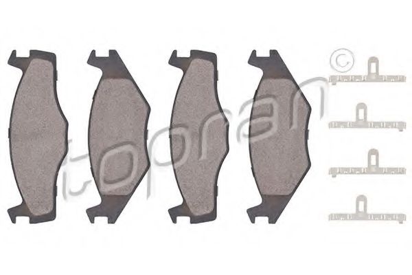 TOPRAN 103 073 Тормозные колодки для VOLKSWAGEN JETTA (Фольксваген Жэтта) TOPRAN 103 073 Тормозные колодки для VOLKSWAGEN JETTA (Фольксваген Жэтта)