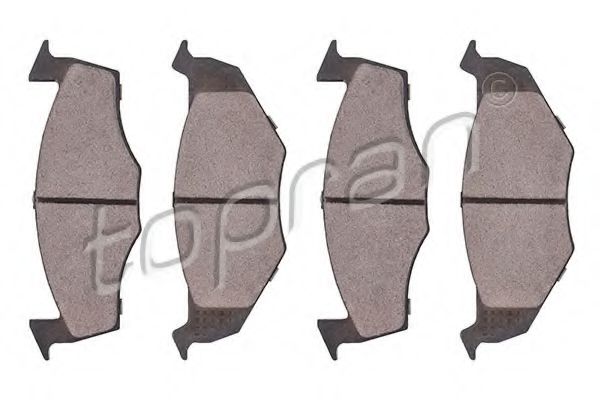 TOPRAN 107 236 Тормозные колодки для SEAT TOLEDO (Сеат Толэдо) TOPRAN 107 236 Тормозные колодки для SEAT TOLEDO (Сеат Толэдо)