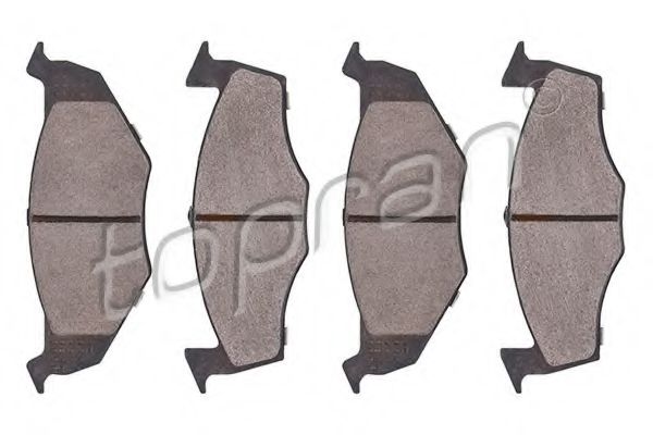 TOPRAN 108 506 Тормозные колодки для SEAT TOLEDO (Сеат Толэдо) TOPRAN 108 506 Тормозные колодки для SEAT TOLEDO (Сеат Толэдо)