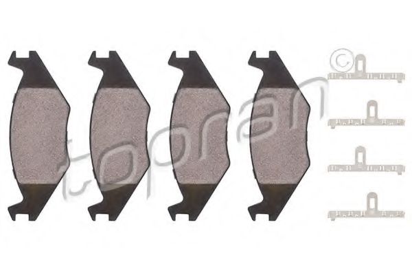 TOPRAN 102 842 Тормозные колодки для VOLKSWAGEN JETTA II (Фольксваген Жэтта 2) TOPRAN 102 842 Тормозные колодки для VOLKSWAGEN JETTA II (Фольксваген Жэтта 2)