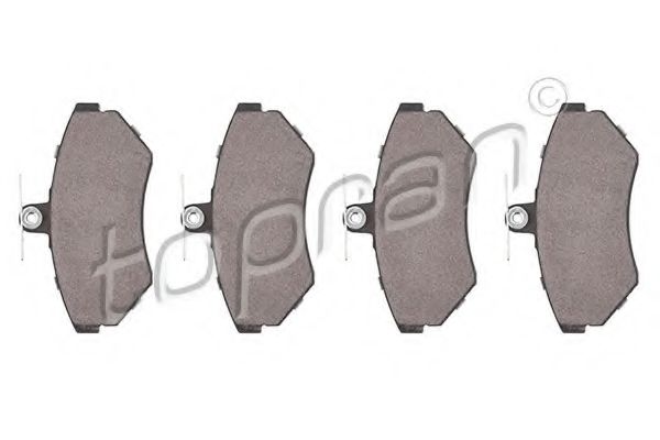 TOPRAN 109 478 Тормозные колодки для SEAT TOLEDO (Сеат Толэдо) TOPRAN 109 478 Тормозные колодки для SEAT TOLEDO (Сеат Толэдо)