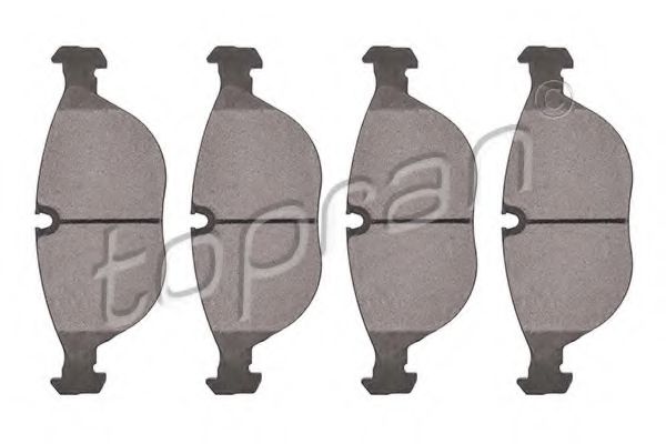 TOPRAN 110 538 Тормозные колодки для VOLKSWAGEN (Фольксваген) TOPRAN 110 538 Тормозные колодки для VOLKSWAGEN (Фольксваген)