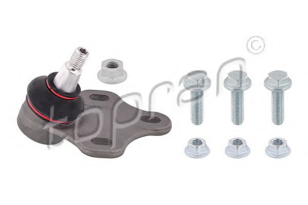 TOPRAN 115 357 Несущий направляющий шарнир для AUDI TT (Ауди Тт) TOPRAN 115 357 Несущий направляющий шарнир для AUDI TT (Ауди Тт)