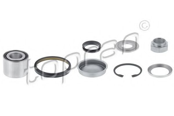 TOPRAN 722 259 Комплект подшипника ступицы колеса для CITROëN (Cитроëн) TOPRAN 722 259 Комплект подшипника ступицы колеса для CITROëN (Cитроëн)