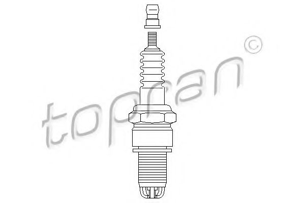 TOPRAN 107 851 Свеча зажигания для AUDI 90 (Ауди 90) TOPRAN 107 851 Свеча зажигания для AUDI 90 (Ауди 90)