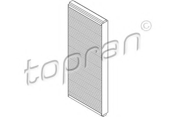 TOPRAN 108 409 Фильтр, воздух во внутренном пространстве для AUDI (Ауди) TOPRAN 108 409 Фильтр, воздух во внутренном пространстве для AUDI (Ауди)