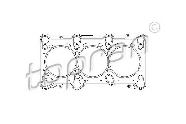 TOPRAN 110 985 Прокладка, головка цилиндра для AUDI A4 (Ауди А4) TOPRAN 110 985 Прокладка, головка цилиндра для AUDI A4 (Ауди А4)