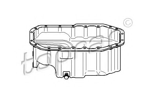 TOPRAN 112 359 Масляный поддон 
