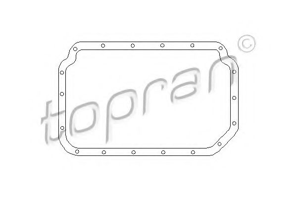 TOPRAN 101 594 Прокладка, масляный поддон 