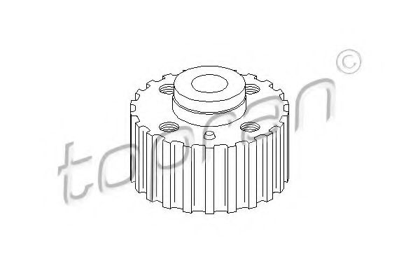 TOPRAN 100 295 Шестерня, коленчатый вал для VOLKSWAGEN CARIBE I (Фольксваген Cарибэ и) TOPRAN 100 295 Шестерня, коленчатый вал для VOLKSWAGEN CARIBE I (Фольксваген Cарибэ и)