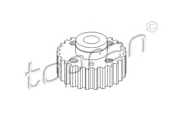 TOPRAN 100 548 Шестерня, коленчатый вал для SEAT INCA (Сеат Инcа) TOPRAN 100 548 Шестерня, коленчатый вал для SEAT INCA (Сеат Инcа)