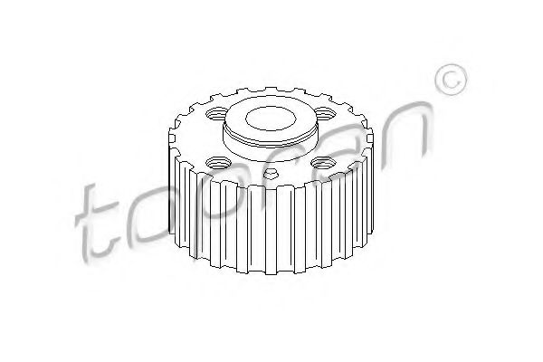 TOPRAN 108 697 Шестерня, коленчатый вал для VOLKSWAGEN NEW BEETLE (Фольксваген Нэв битл) TOPRAN 108 697 Шестерня, коленчатый вал для VOLKSWAGEN NEW BEETLE (Фольксваген Нэв битл)
