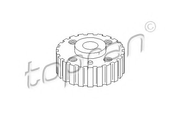 TOPRAN 100 833 Шестерня, коленчатый вал для VOLKSWAGEN CARIBE I (Фольксваген Cарибэ и) TOPRAN 100 833 Шестерня, коленчатый вал для VOLKSWAGEN CARIBE I (Фольксваген Cарибэ и)
