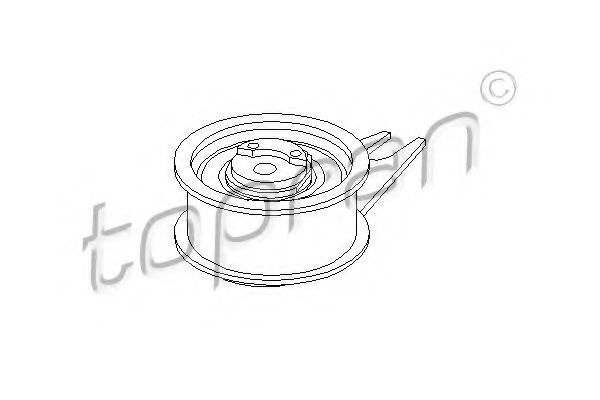 TOPRAN 100 304 Натяжной ролик, ремень ГРМ для VOLKSWAGEN PASSAT (Фольксваген Пассат) TOPRAN 100 304 Натяжной ролик, ремень ГРМ для VOLKSWAGEN PASSAT (Фольксваген Пассат)
