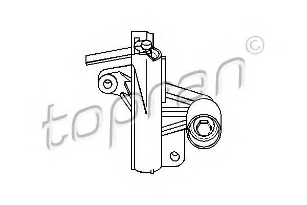 TOPRAN 111 163 Устройство для натяжения ремня, ремень ГРМ 
