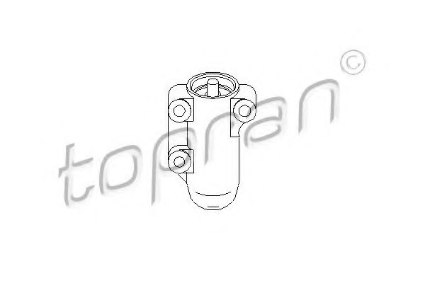 TOPRAN 111 162 Устройство для натяжения ремня, ремень ГРМ 