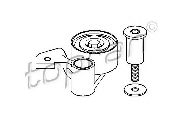 TOPRAN 111 531 Устройство для натяжения ремня, ремень ГРМ 