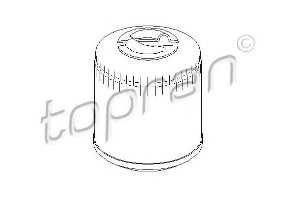 TOPRAN 107 506 Масляный фильтр 