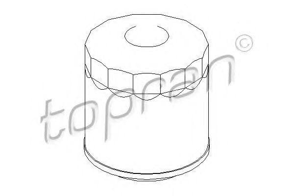 TOPRAN 101 519 Масляный фильтр 