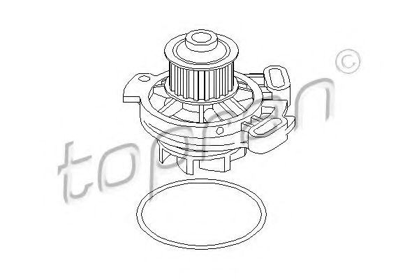 TOPRAN 100 140 Водяной насос для VOLKSWAGEN T4 MULTIVAN (Фольксваген Т4 мултиvан) TOPRAN 100 140 Водяной насос для VOLKSWAGEN T4 MULTIVAN (Фольксваген Т4 мултиvан)