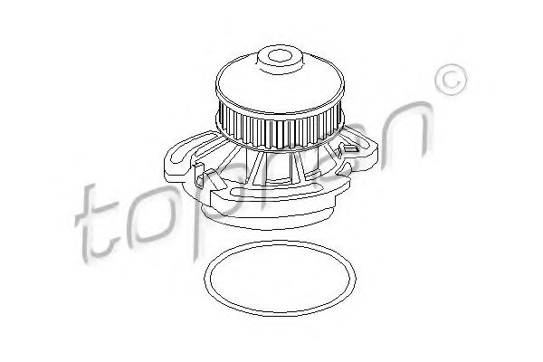 TOPRAN 100 569 Водяной насос для SEAT (Сеат) TOPRAN 100 569 Водяной насос для SEAT (Сеат)