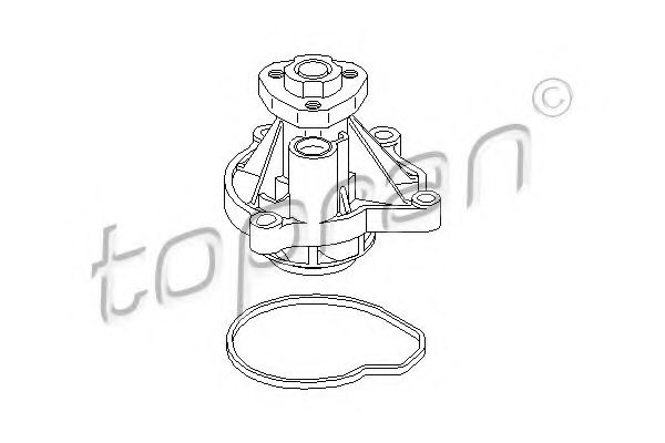 TOPRAN 110 032 Водяной насос для SEAT IBIZA V SPORTCOUPE (Сеат Ибица 5 спорткупе) TOPRAN 110 032 Водяной насос для SEAT IBIZA V SPORTCOUPE (Сеат Ибица 5 спорткупе)