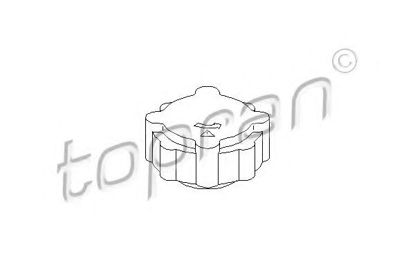TOPRAN 110 656 Крышка, резервуар охлаждающей жидкости для SKODA FELICIA I (Шкода Фелиция 1) TOPRAN 110 656 Крышка, резервуар охлаждающей жидкости для SKODA FELICIA I (Шкода Фелиция 1)