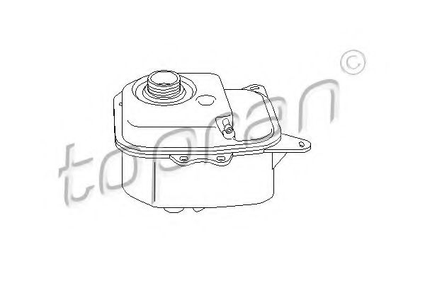 TOPRAN 104 391 Компенсационный бак, охлаждающая жидкость для AUDI 100 (Ауди 100) TOPRAN 104 391 Компенсационный бак, охлаждающая жидкость для AUDI 100 (Ауди 100)