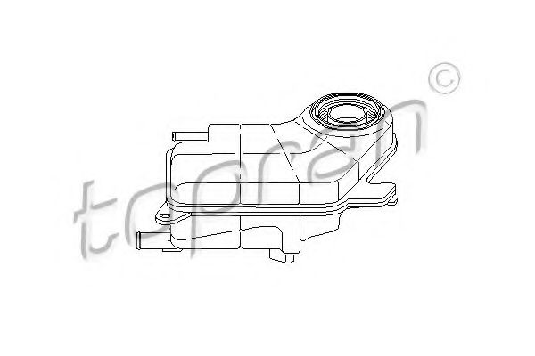 TOPRAN 109 343 Компенсационный бак, охлаждающая жидкость для SEAT EXEO ST (Сеат Эxэо ст) TOPRAN 109 343 Компенсационный бак, охлаждающая жидкость для SEAT EXEO ST (Сеат Эxэо ст)
