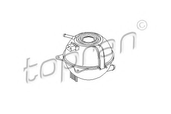 TOPRAN 109 342 Компенсационный бак, охлаждающая жидкость для AUDI A1 (Ауди А1) TOPRAN 109 342 Компенсационный бак, охлаждающая жидкость для AUDI A1 (Ауди А1)