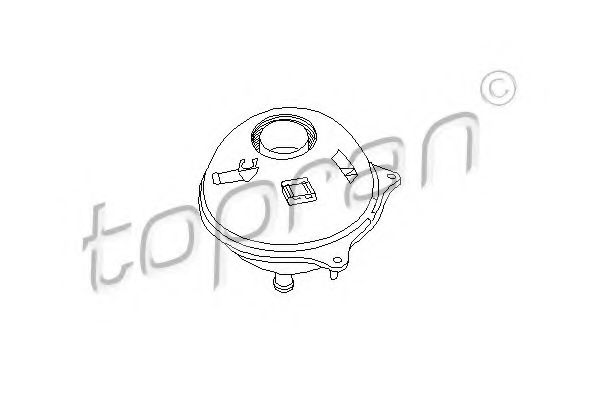 TOPRAN 104 049 Компенсационный бак, охлаждающая жидкость для VOLKSWAGEN T4 MULTIVAN (Фольксваген Т4 мултиvан) TOPRAN 104 049 Компенсационный бак, охлаждающая жидкость для VOLKSWAGEN T4 MULTIVAN (Фольксваген Т4 мултиvан)
