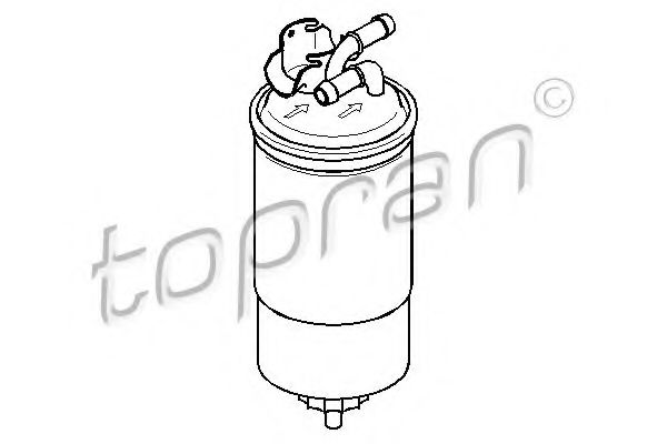 TOPRAN 107 725 Топливный фильтр для VOLKSWAGEN GOLF IV (Фольксваген Гольф 4) TOPRAN 107 725 Топливный фильтр для VOLKSWAGEN GOLF IV (Фольксваген Гольф 4)