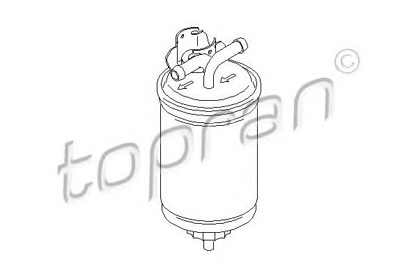 TOPRAN 108 503 Топливный фильтр для SKODA (Шкода) TOPRAN 108 503 Топливный фильтр для SKODA (Шкода)