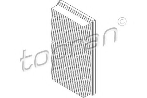 TOPRAN 107 756 Воздушный фильтр для SEAT LEON (Сеат Леон) TOPRAN 107 756 Воздушный фильтр для SEAT LEON (Сеат Леон)