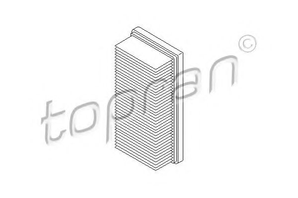 TOPRAN 101 037 Воздушный фильтр для VOLKSWAGEN JETTA I (Фольксваген Жэтта и) TOPRAN 101 037 Воздушный фильтр для VOLKSWAGEN JETTA I (Фольксваген Жэтта и)