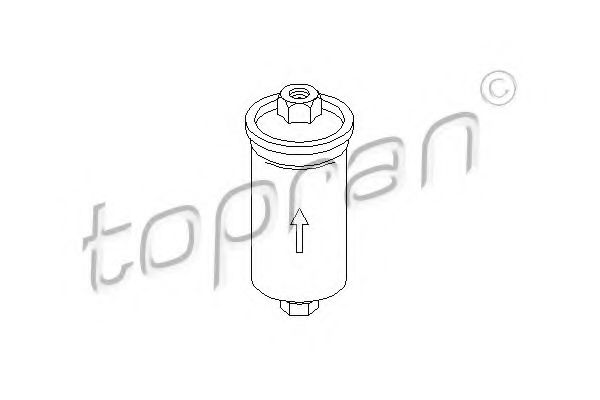 TOPRAN 103 607 Топливный фильтр для VOLKSWAGEN CARIBE I (Фольксваген Cарибэ и) TOPRAN 103 607 Топливный фильтр для VOLKSWAGEN CARIBE I (Фольксваген Cарибэ и)