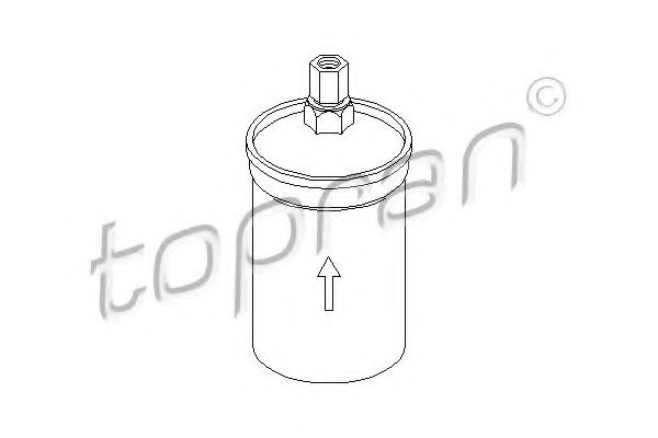 TOPRAN 104 134 Топливный фильтр для VOLKSWAGEN SANTANA (Фольксваген Сантана) TOPRAN 104 134 Топливный фильтр для VOLKSWAGEN SANTANA (Фольксваген Сантана)