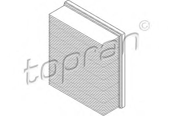 TOPRAN 109 047 Воздушный фильтр для AUDI A4 (Ауди А4) TOPRAN 109 047 Воздушный фильтр для AUDI A4 (Ауди А4)