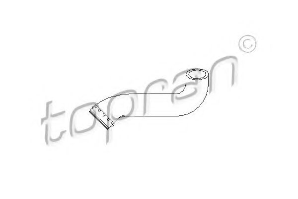 TOPRAN 111 540 Трубка нагнетаемого воздуха для AUDI (Ауди) TOPRAN 111 540 Трубка нагнетаемого воздуха для AUDI (Ауди)