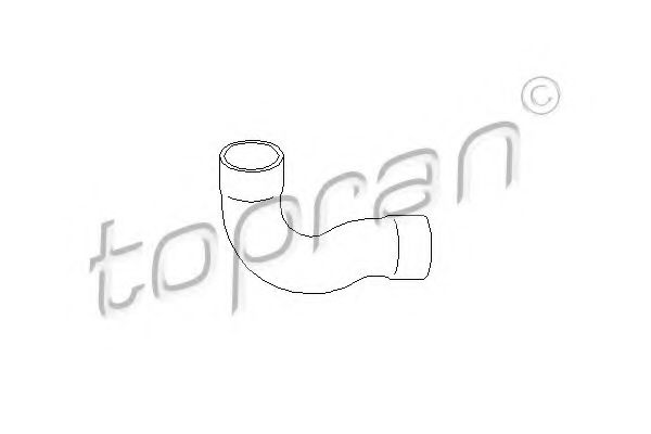 TOPRAN 111 538 Трубка нагнетаемого воздуха для AUDI (Ауди) TOPRAN 111 538 Трубка нагнетаемого воздуха для AUDI (Ауди)