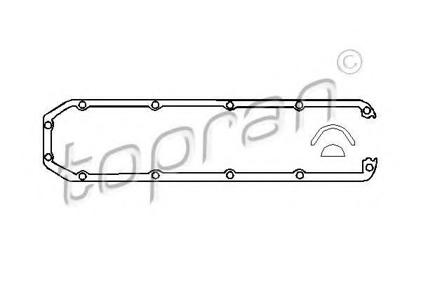 TOPRAN 100 658 Комплект прокладок, крышка головки цилиндра для AUDI 100 (Ауди 100) TOPRAN 100 658 Комплект прокладок, крышка головки цилиндра для AUDI 100 (Ауди 100)