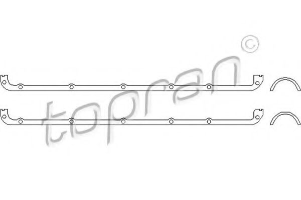 TOPRAN 101 586 Комплект прокладок, крышка головки цилиндра для VOLKSWAGEN LT 28-35 I (Фольксваген Лт 28-35 и) TOPRAN 101 586 Комплект прокладок, крышка головки цилиндра для VOLKSWAGEN LT 28-35 I (Фольксваген Лт 28-35 и)
