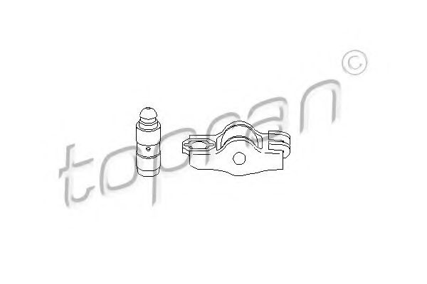 TOPRAN 110 118 Балансир, управление двигателем 
